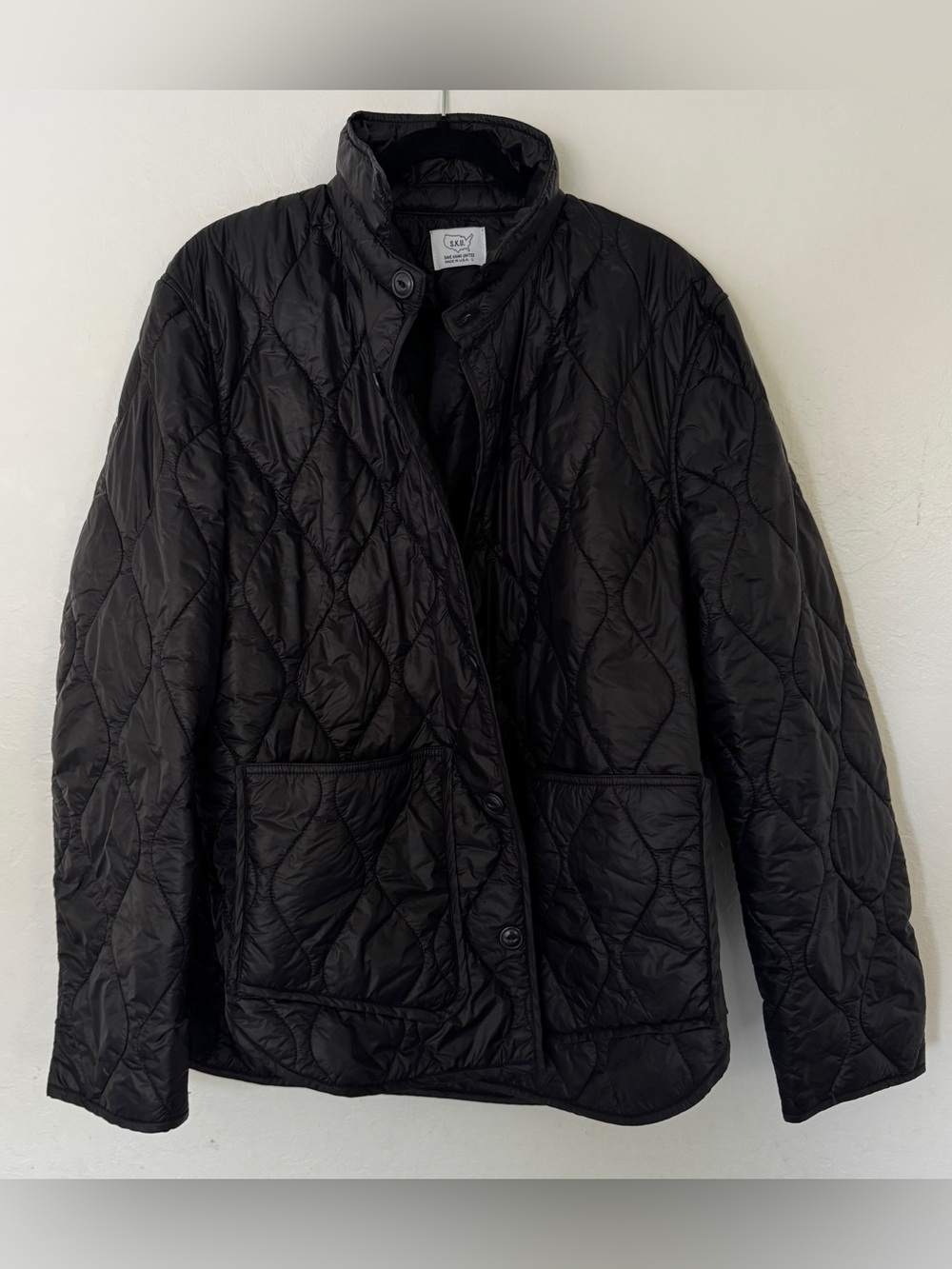 save khaki united jacket mens size L